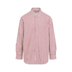 Red Oversized Stripes Shirt 1