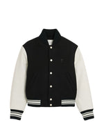 Black Relaxed Bomber Jacket 1