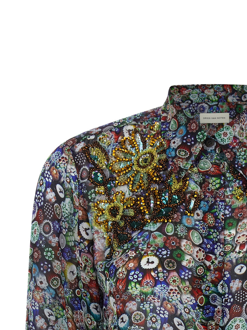 Multicolor Regular Floral Shirt 3