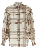 Beige Regular Checks Shirt 1