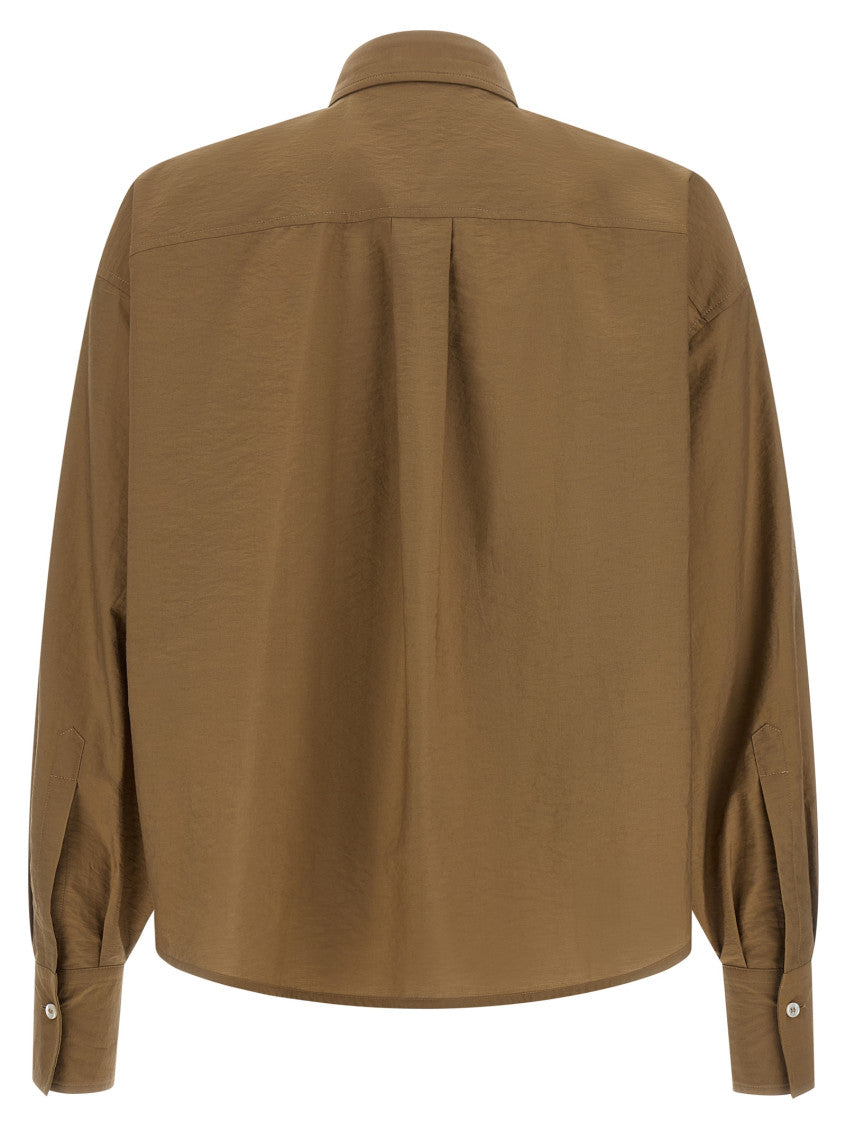 Brow Regular Embroidered Shirt 2
