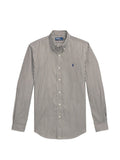 Brown Stripes Poplin Shirt 1