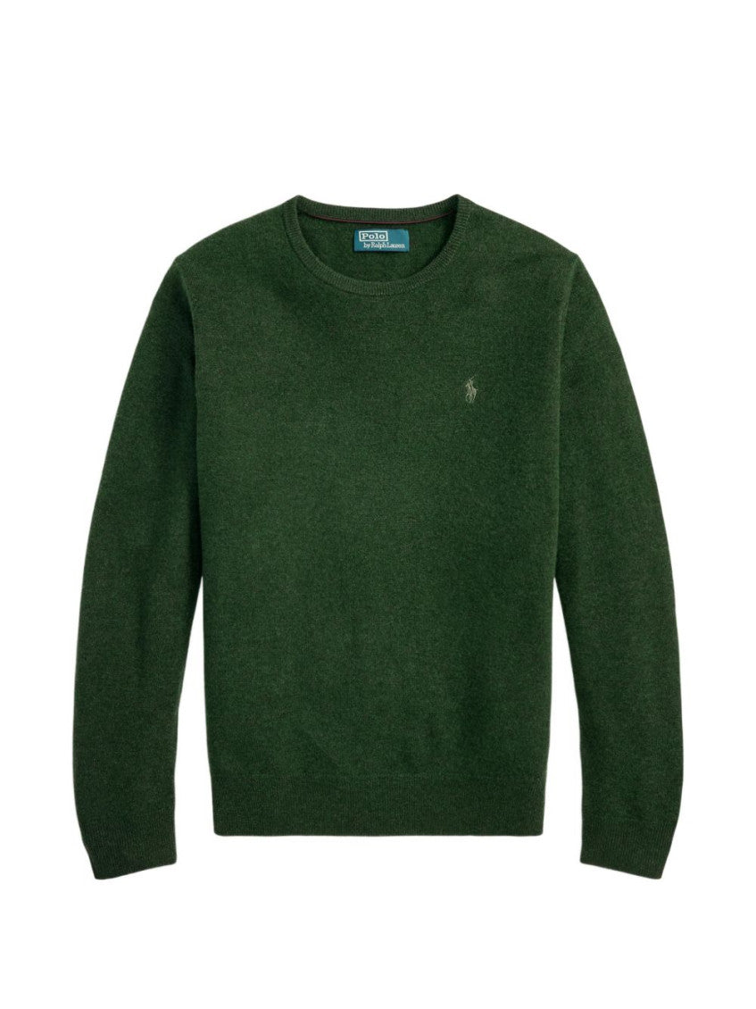 Green Crew Neck Sweater 1