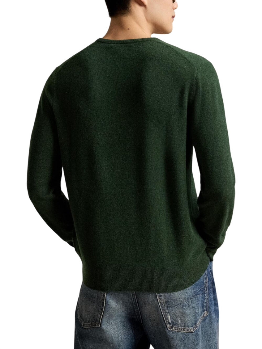 Green Crew Neck Sweater 3