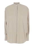 Beige Regular Stripes Shirt 1
