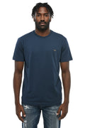 Blue Crew Neck T-Shirt 1