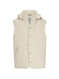 Beige Sleeveless Jacket 1