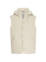 Beige Sleeveless Jacket 1