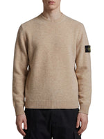 Beige Crew Neck Sweater 1