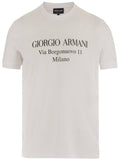 White Logo Print T-Shirt 1