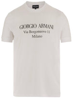 White Logo Print T-Shirt 1
