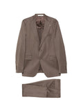 Brown Single Breasted Suit 1