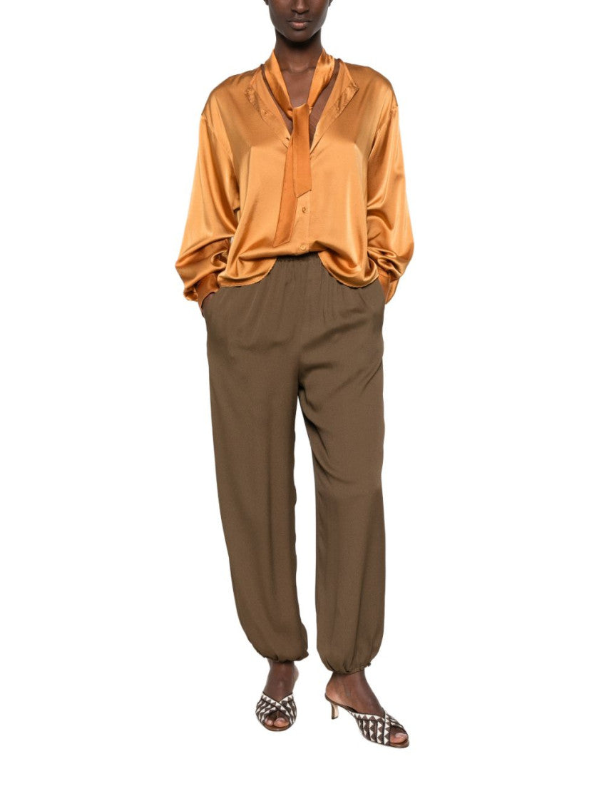 Orange Regular Solid Shirt 5