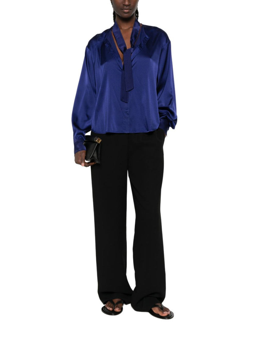 Dark Blue Regular Solid Shirt 2