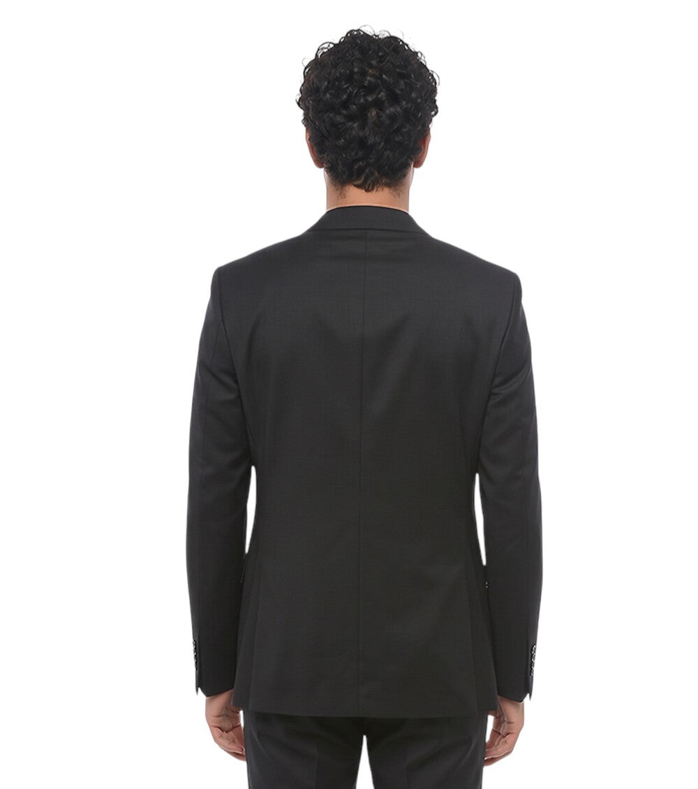 Black Single Breasted Blazer 2