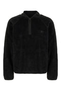 Black Reversible Fleece Sweatshirt 1