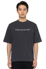 Blue Crew Neck T-Shirt 1