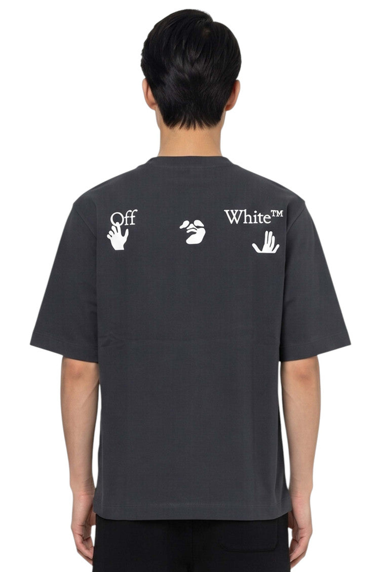 Blue Crew Neck T-Shirt 2