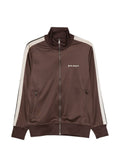 Brown Zip Up Track Jacket 1