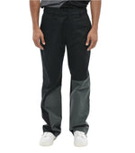 Black Color Block Trousers 1