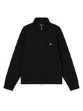 Black Zip Up Logo Sweatshirt 1