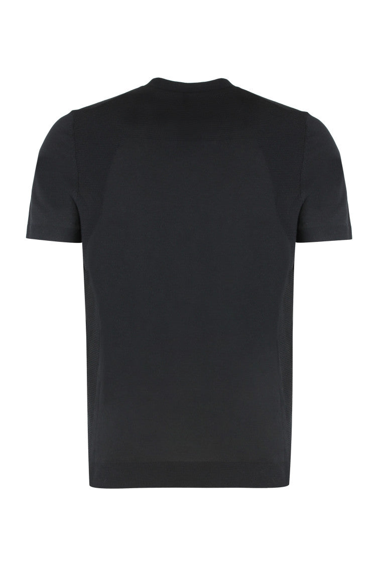 Black Crew Neck T-Shirt 2