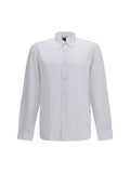 White Regular Solid Shirt 1