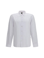 White Regular Solid Shirt 1