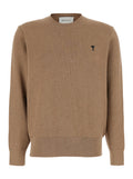 Light Brown Logo Sweater 1