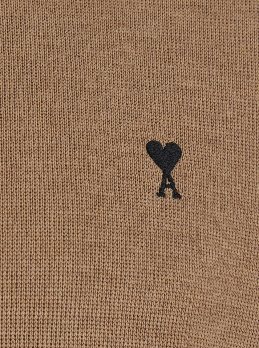 Light Brown Logo Sweater 3
