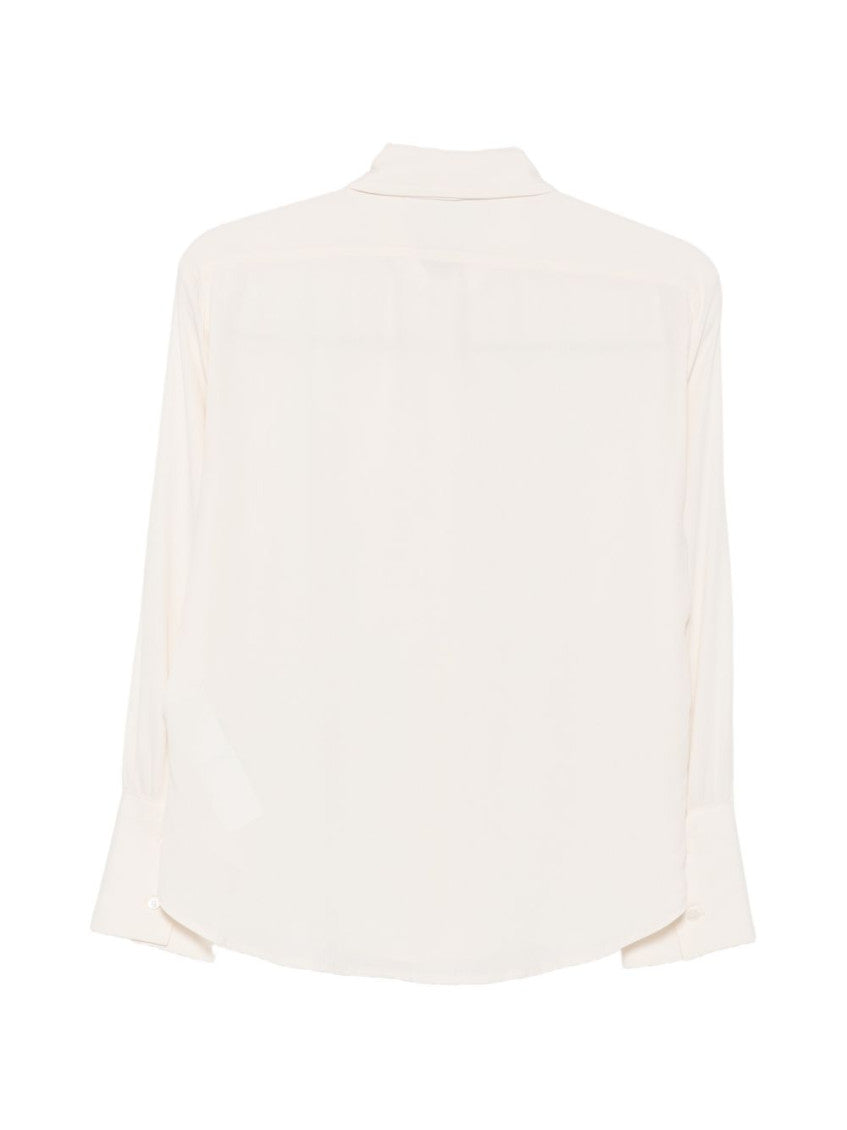 Off White Regular Solid Shirt 2