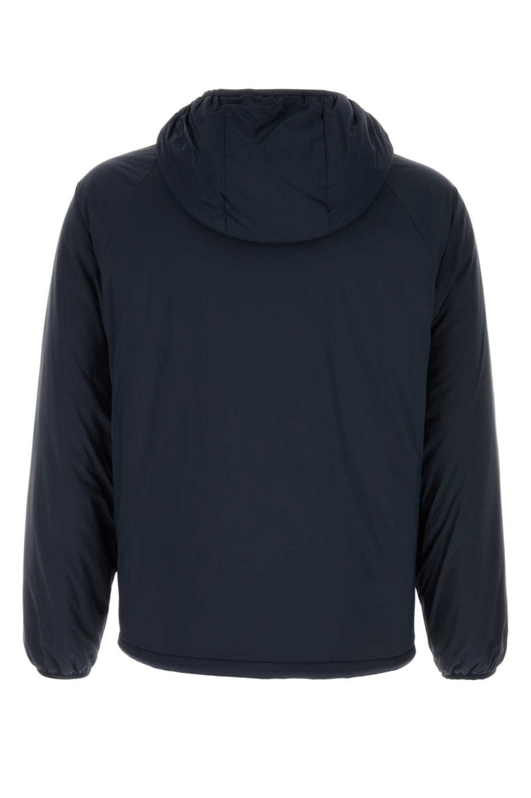 Navy Blue Hood Jacket 2