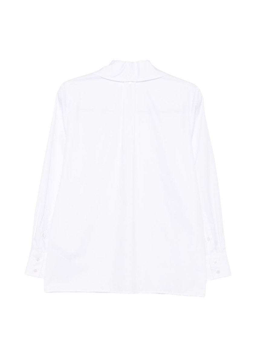 White Regular Solid Shirt 2