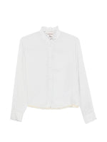 White Regular Stripes Shirt 1
