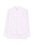 Pink Regular Solid Shirt 1