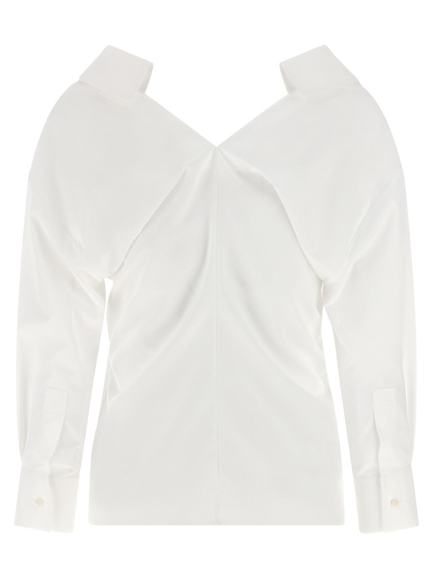 White Slim Solid Shirt 2