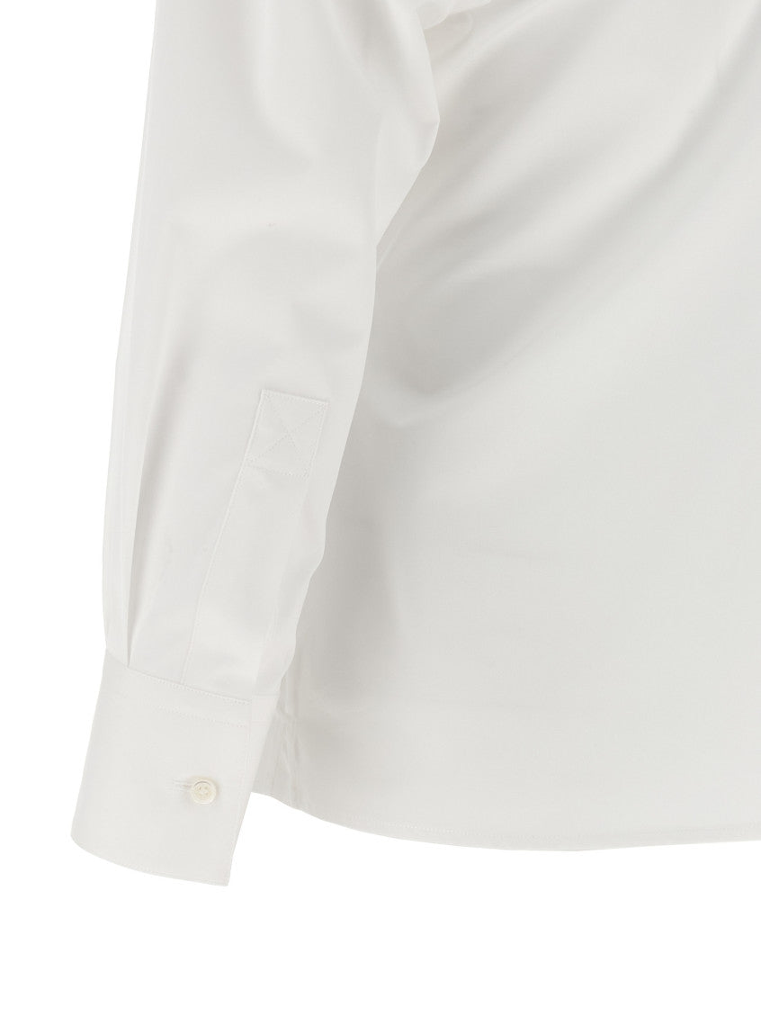 White Slim Solid Shirt 4