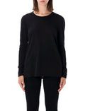 Black Solid Crew Neck T-Shirt 1