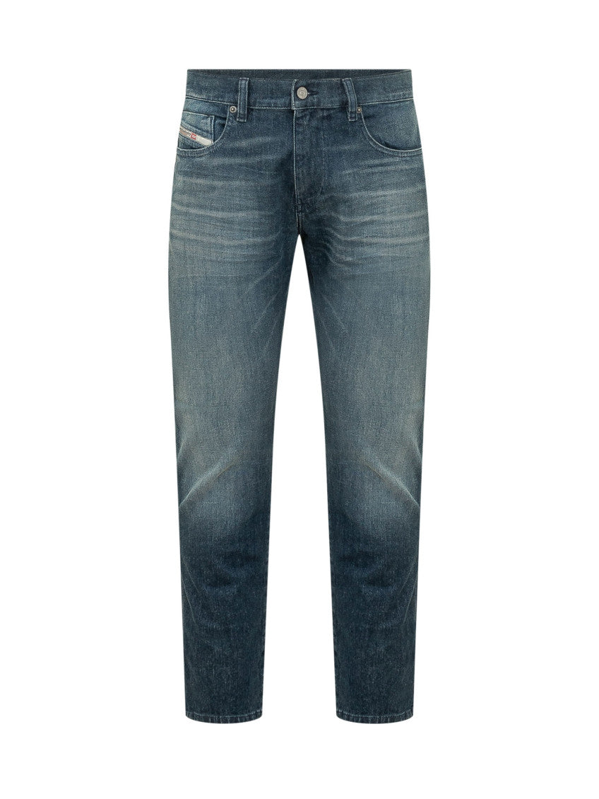 Blue Slim Low Rise Jeans 1