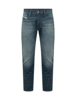 Blue Slim Low Rise Jeans 1