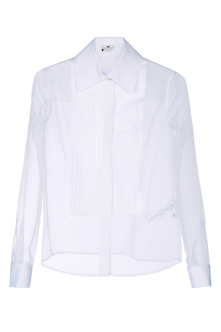 Off White Regular Solid Shirt 1
