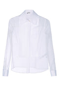 Off White Regular Solid Shirt 1