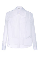 Off White Regular Solid Shirt 1