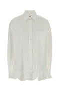 Off White Relaxed Solid Shirt 1