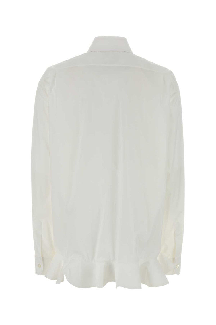 Off White Relaxed Solid Shirt 2