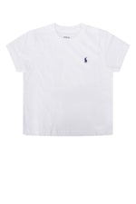 Kids White Cotton T-Shirt 1