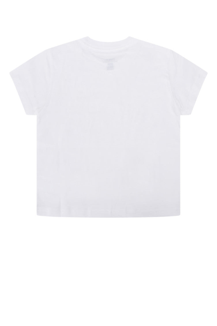 Kids White Cotton T-Shirt 2