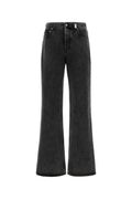 Black Straight-leg Jeans 1