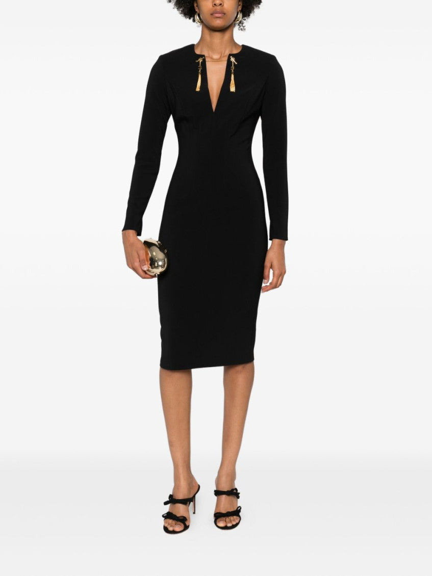 Black Midi Dress 2