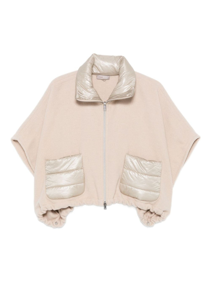 Beige Quilted Jacket 1